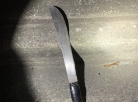 Evidence for Machete Attack, Bellevue Police Department